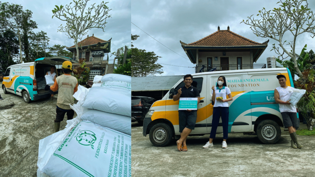 Hari Bumi International, 1 Ton Pupuk Organik untuk Petani Kopi di Kintamani