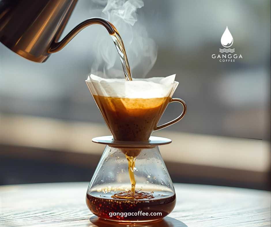 brewing v60 tubruk coffee and french press